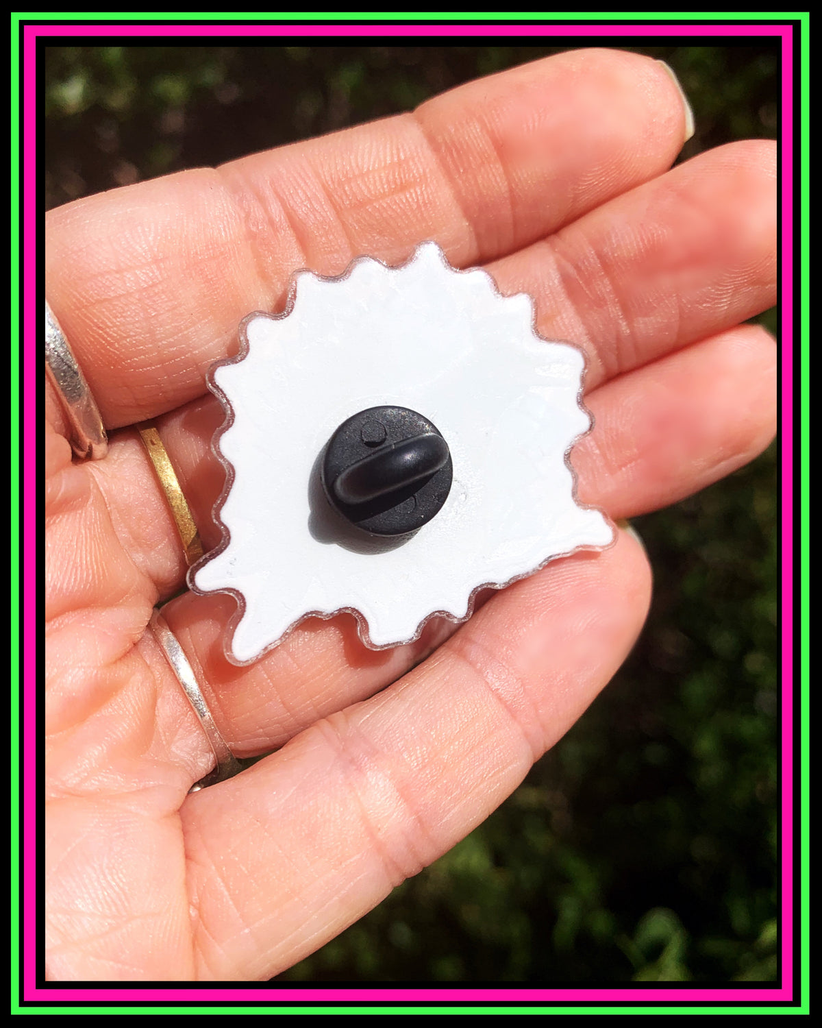Crow Acrylic Pin