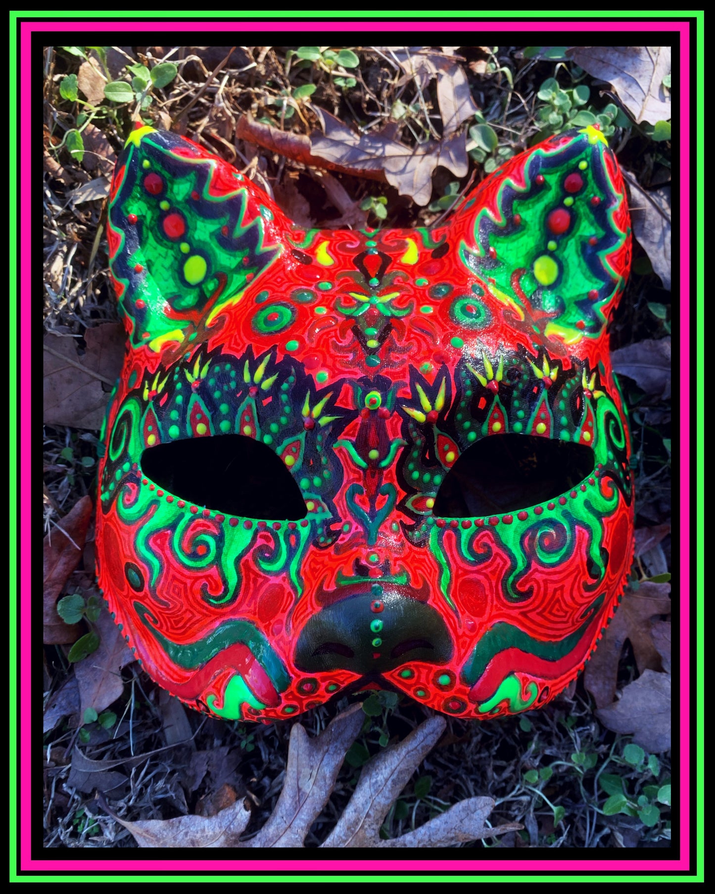 Masque Miaou de Noël