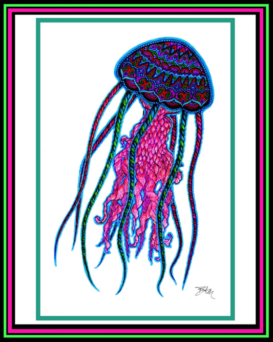 "Mr. Jellyfish" Print
