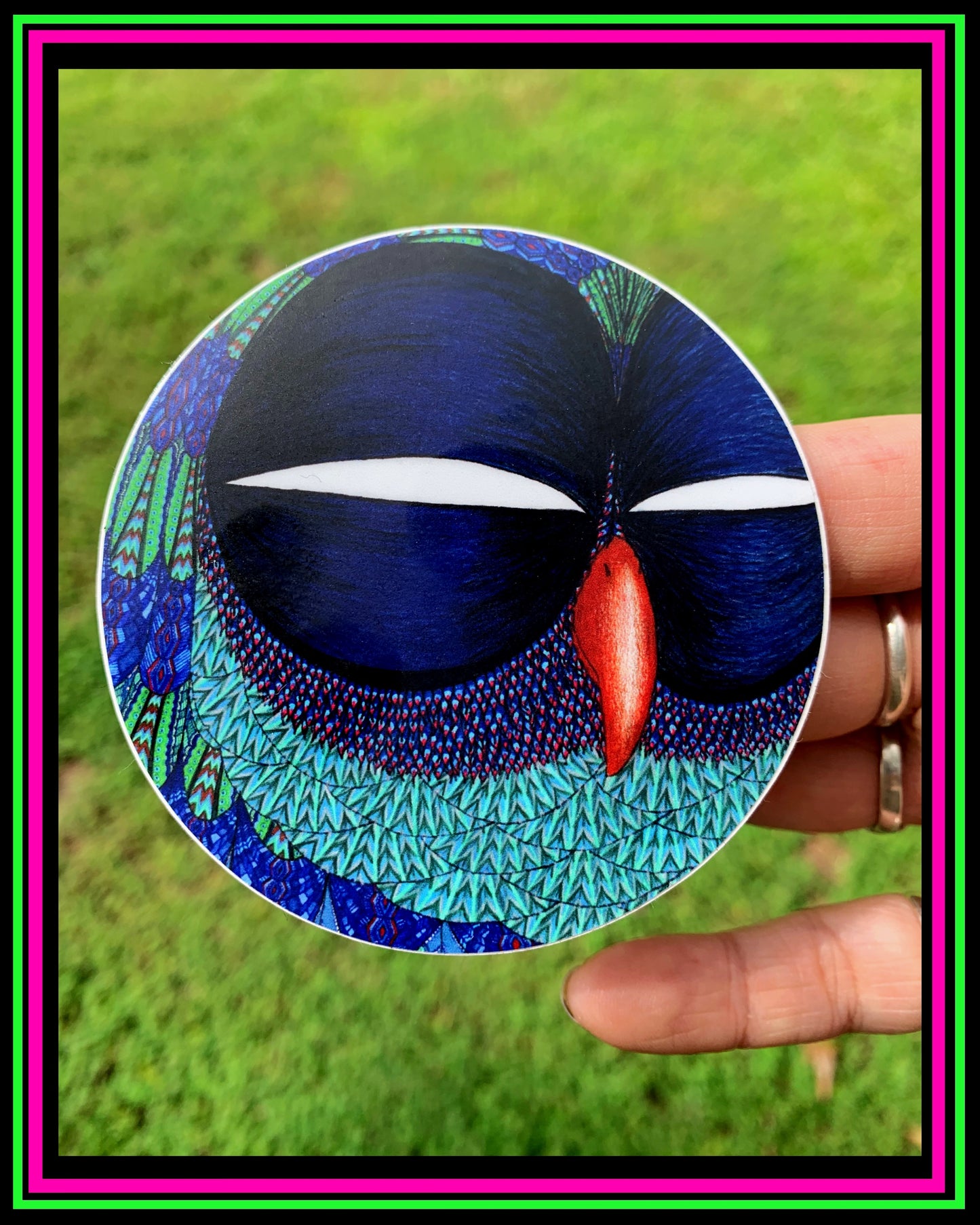 "Mystic Sovicka" vinyl sticker