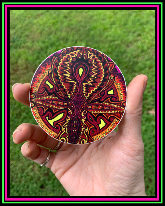 "ANKH" vinyl sticker