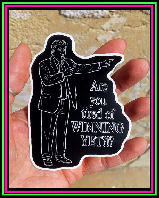 “Satire” Vinyl Stickers