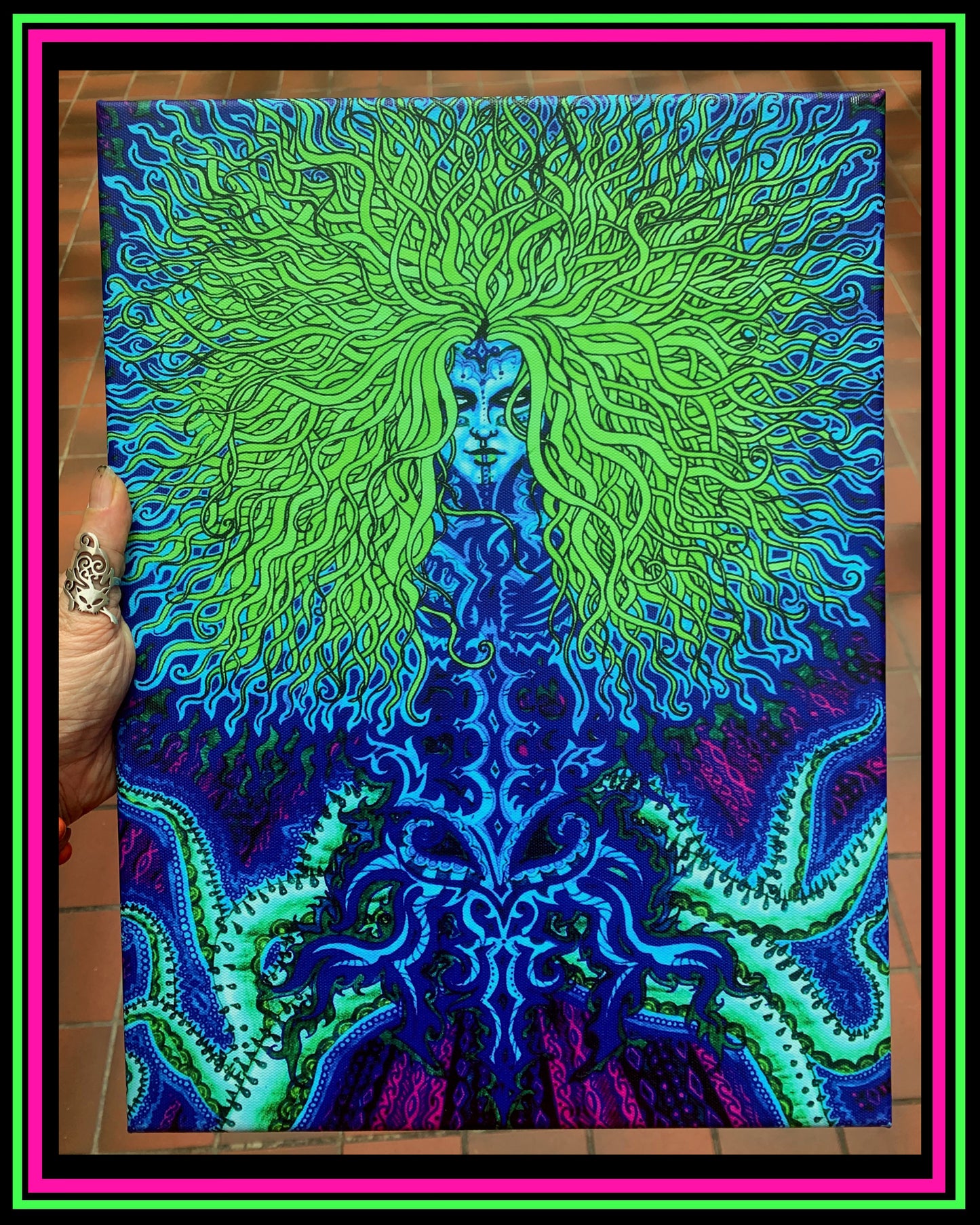 "UyuLala" Canvas Piece